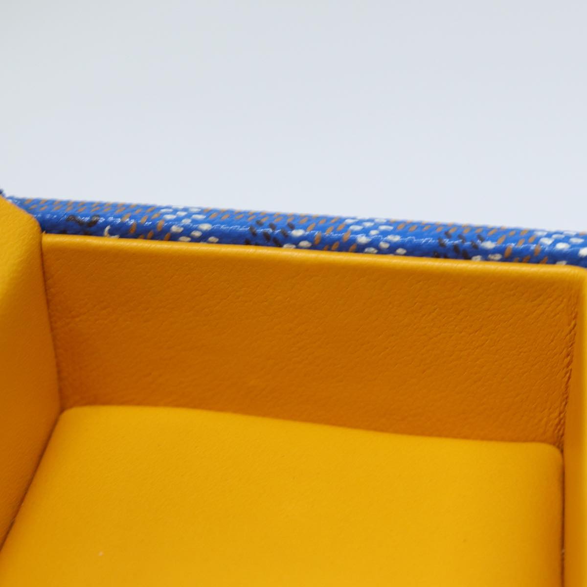 Goyard Herringbone Blue Canvas Jewelleryset Jewelry (Pre-Owned)