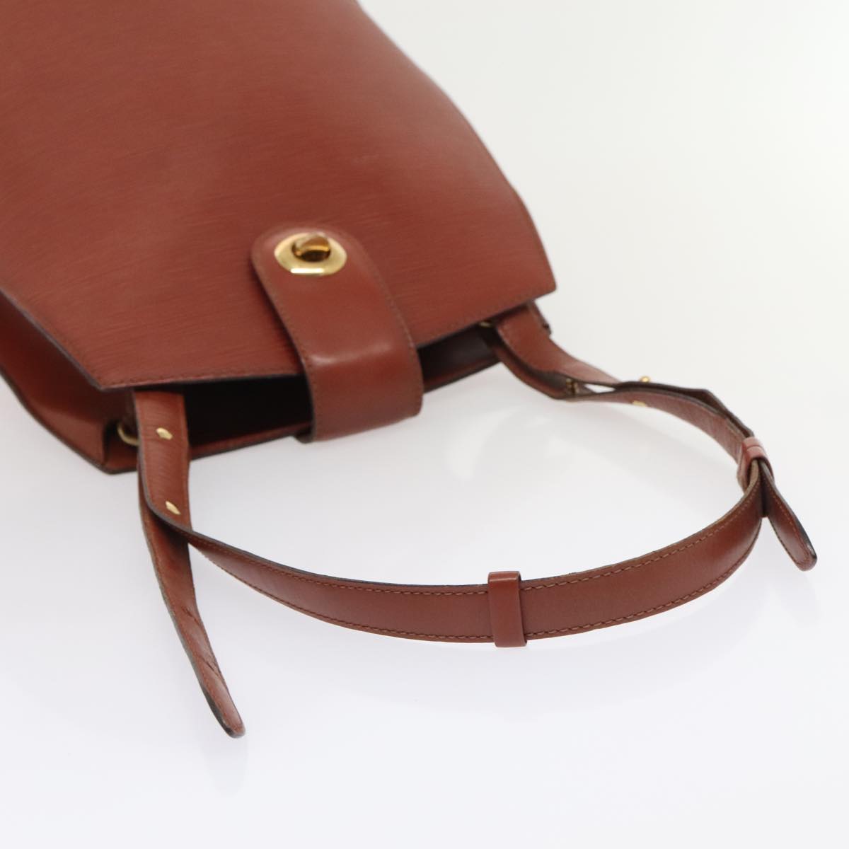 Louis Vuitton Cluny Brown Leather Shoulder Bag (Pre-Owned)