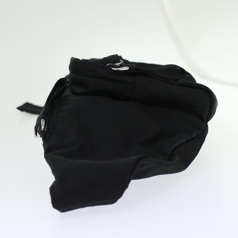 Prada Re-Edition Black Synthetic Shoulder Bag (Pre-Owned)
