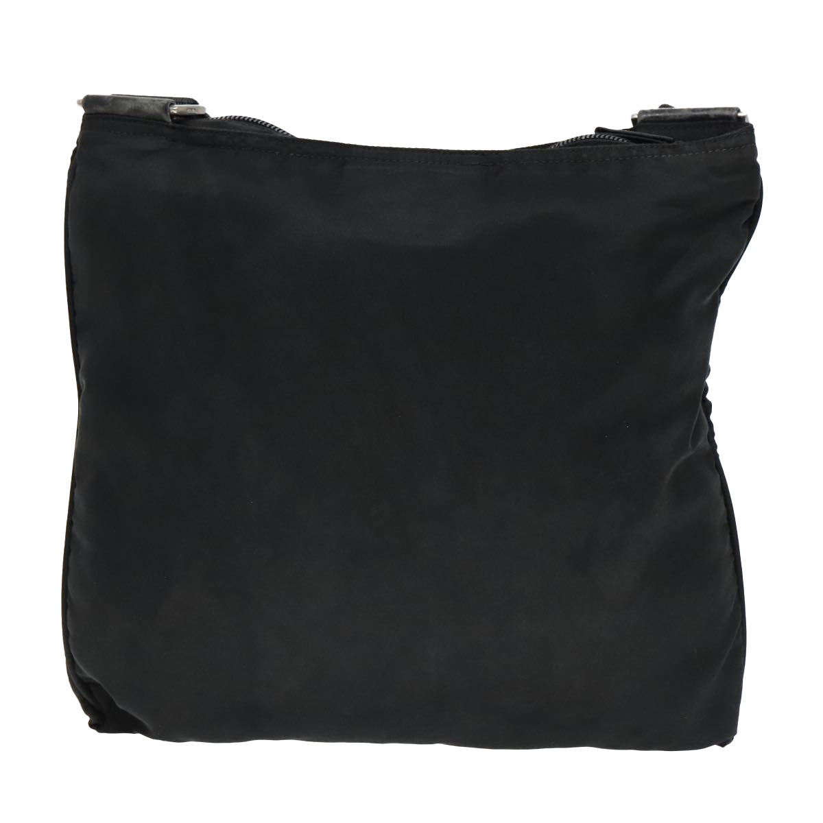 Prada Re-Nylon Black Canvas Shoulder Bag (Pre-Owned)