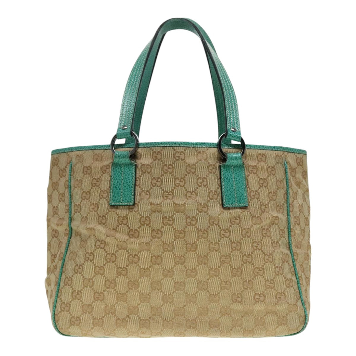Gucci Beige Canvas Tote Bag (Pre-Owned)