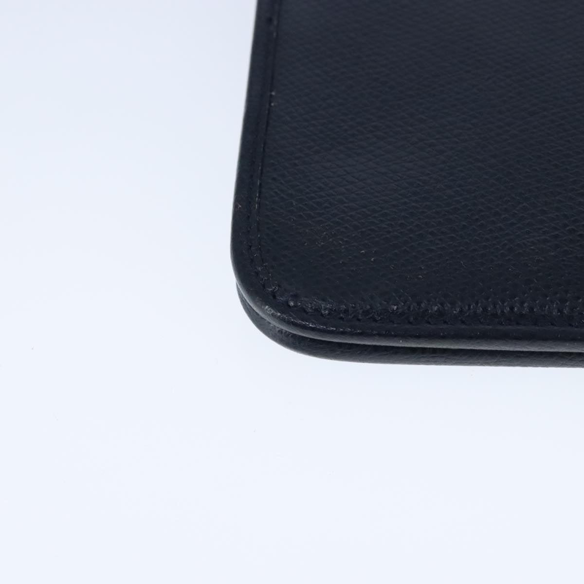 Dior Vintage Navy Leather Shoulder Bag (Pre-Owned)