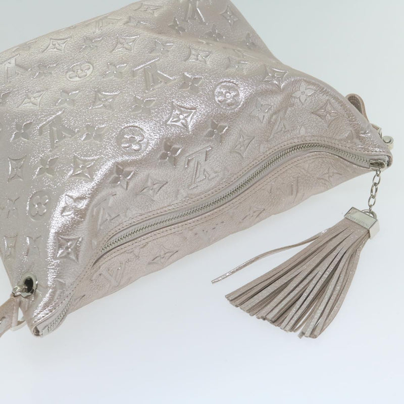 Louis Vuitton Shimmer Halo Silver Canvas Handbag (Pre-Owned)