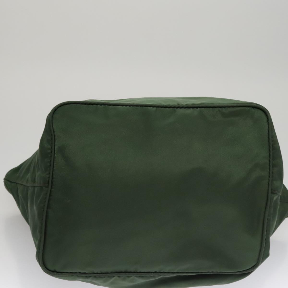 Prada Tessuto Green Synthetic Tote Bag (Pre-Owned)