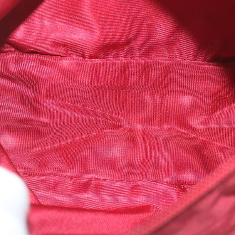 Prada Red Synthetic Handbag (Pre-Owned)