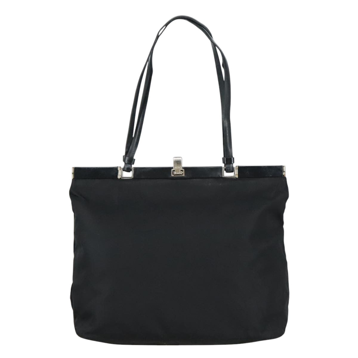Prada Tessuto Black Synthetic Tote Bag (Pre-Owned)