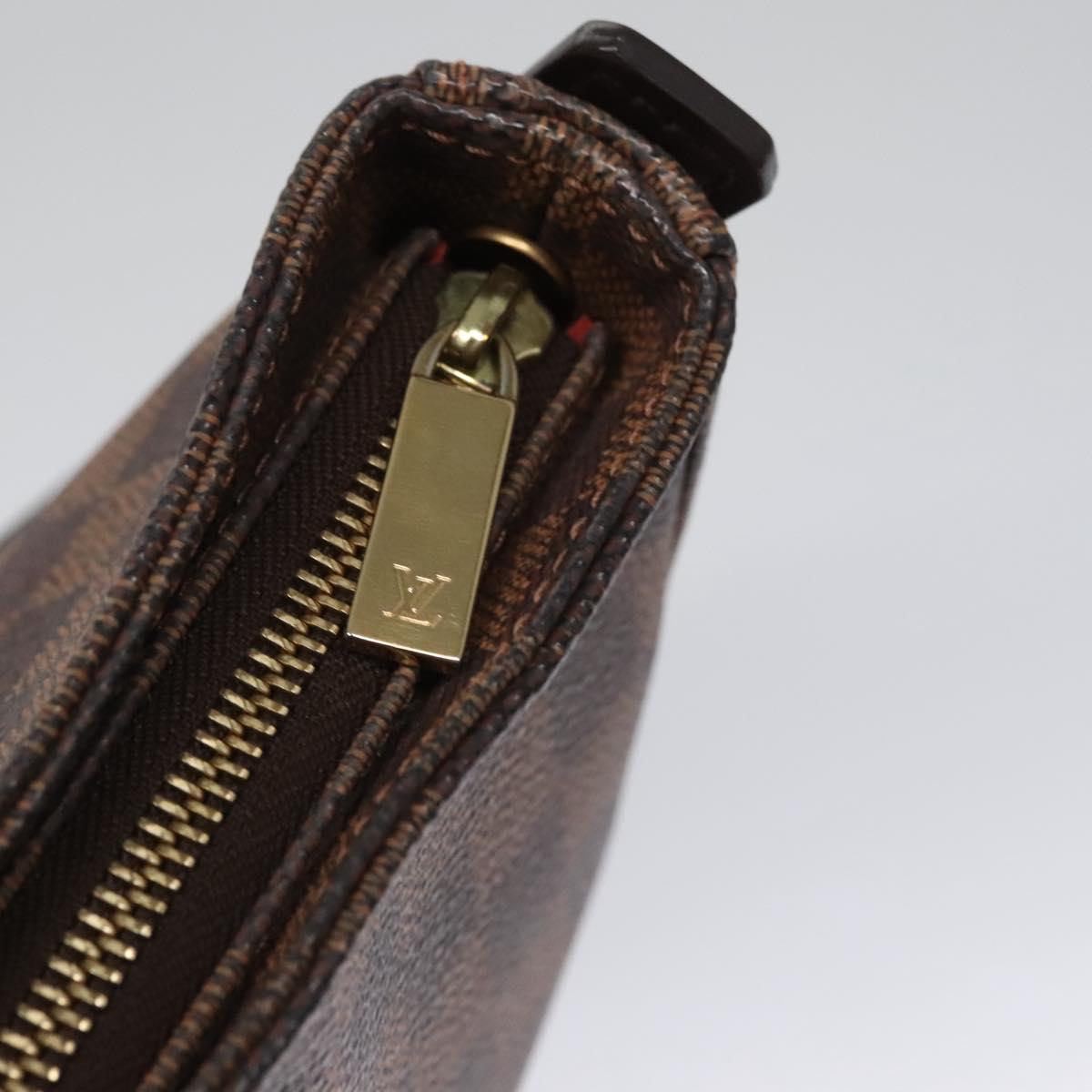 Louis Vuitton Looping Brown Canvas Shoulder Bag (Pre-Owned)