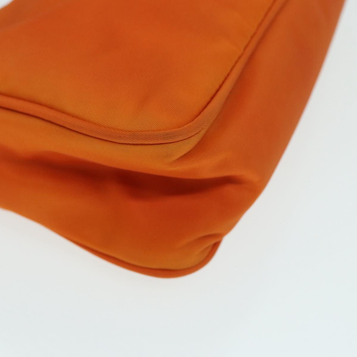 Prada Re-Edition Orange Synthetic Handbag (Pre-Owned)