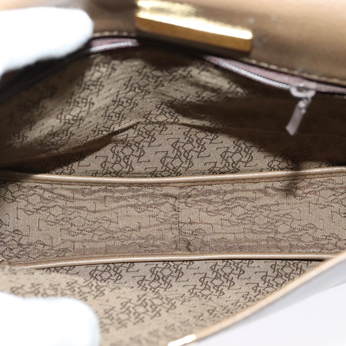 Yves Saint Laurent Brown Leather Shoulder Bag (Pre-Owned)