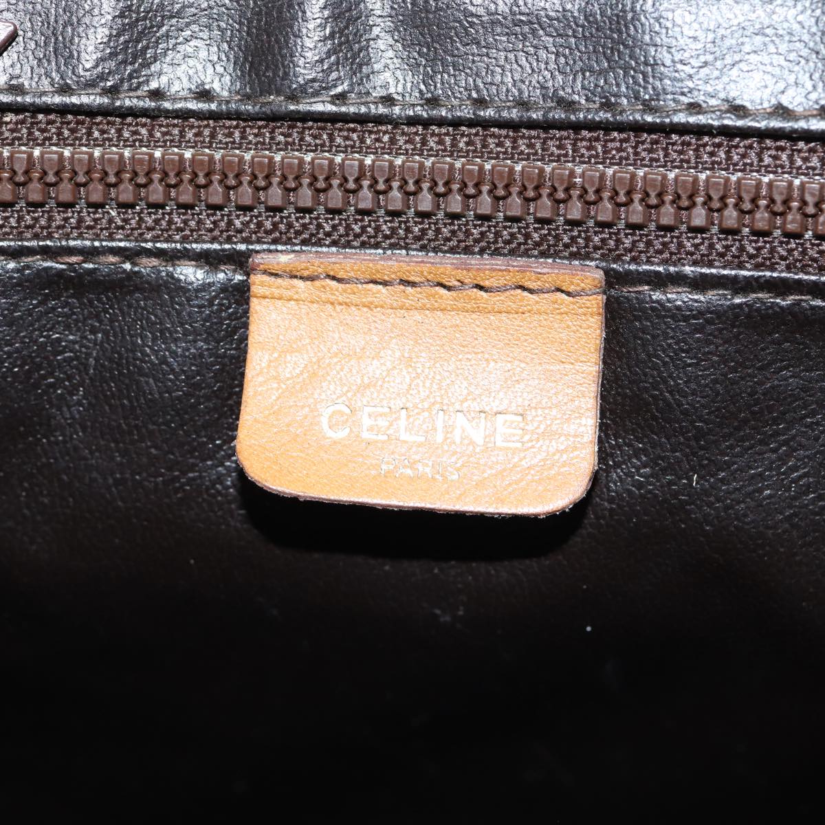 Céline Macadam Beige Canvas Shoulder Bag (Pre-Owned)