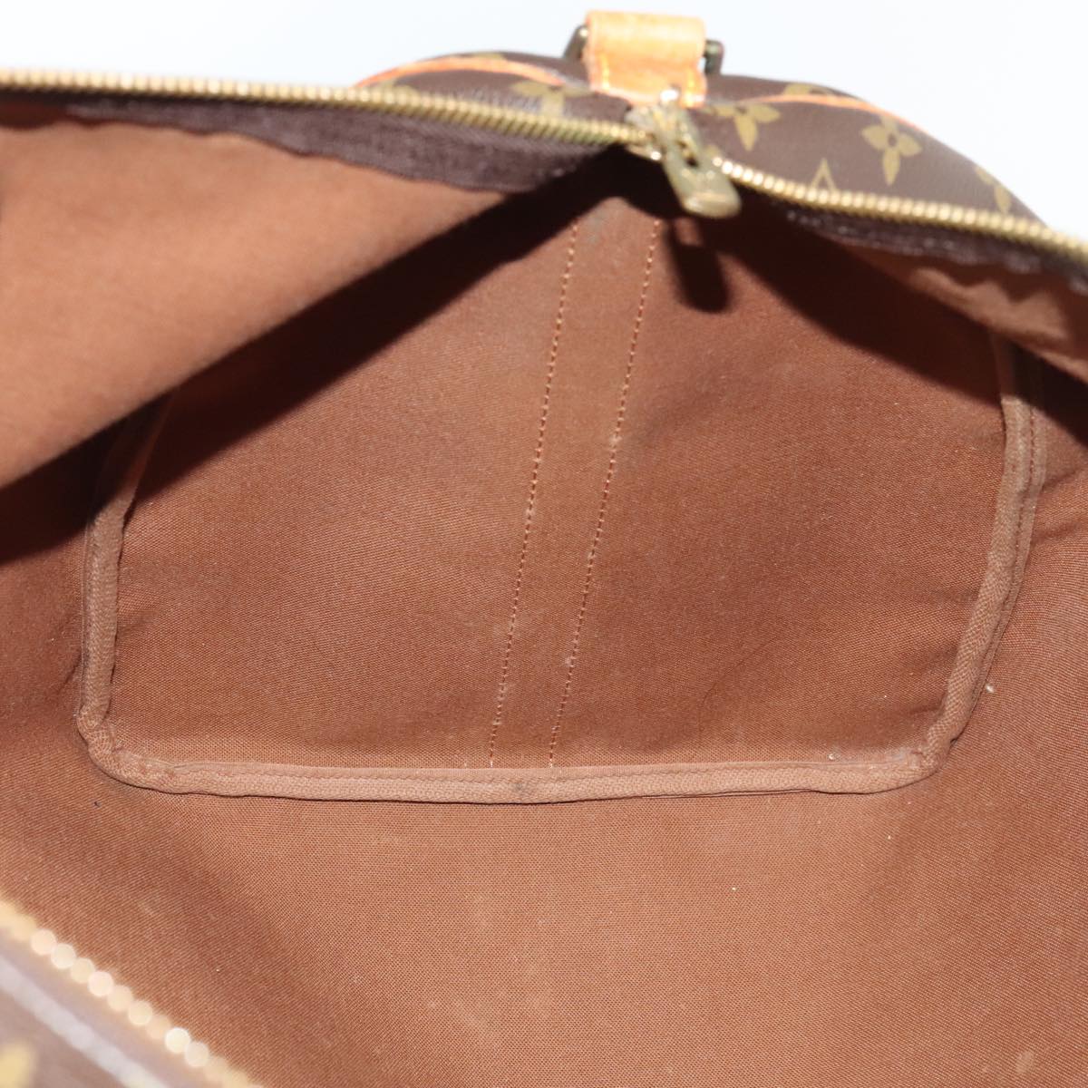 Louis Vuitton Keepall 60 Brown Canvas Travel Bag (Pre-Owned)