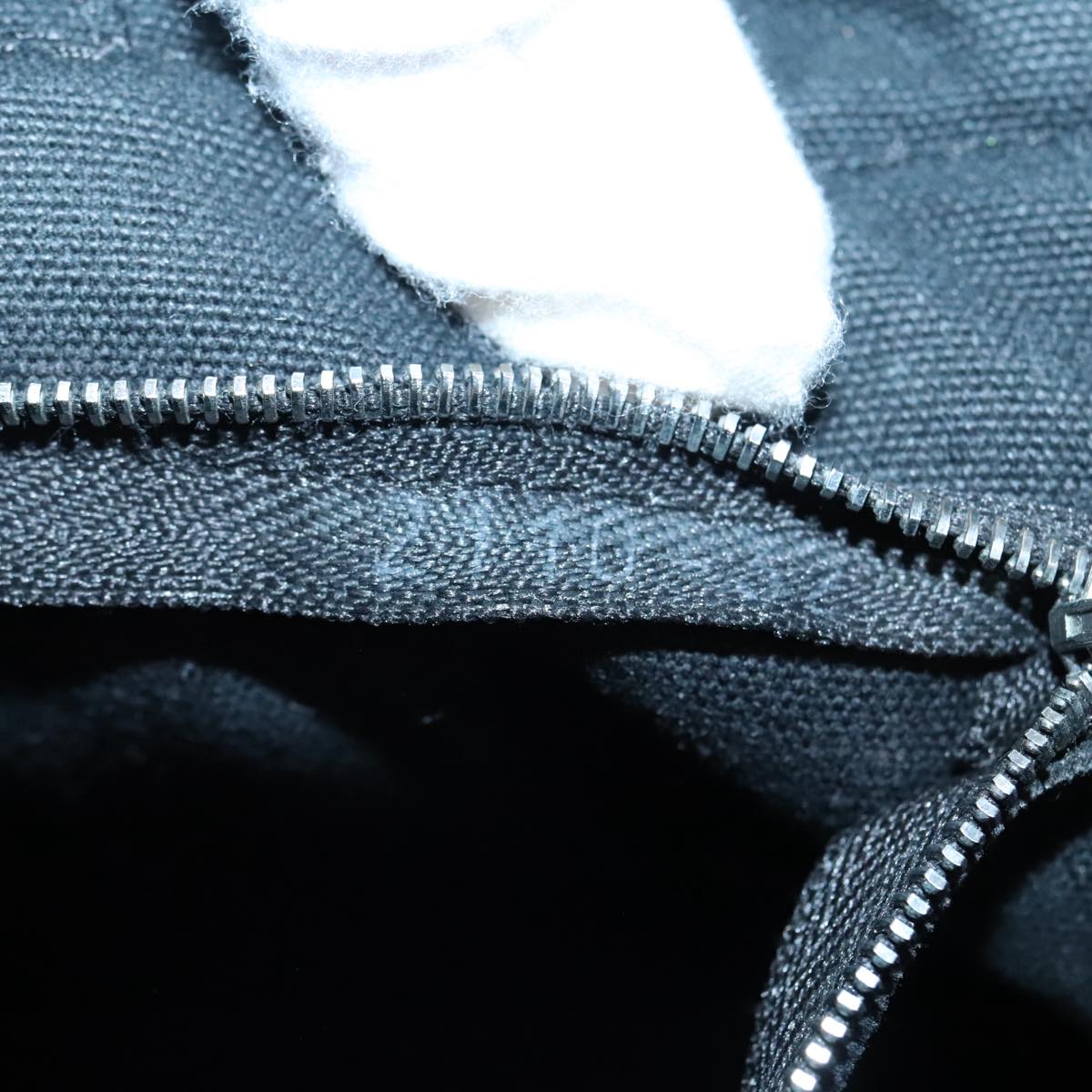 Hermès Fourre Tout Black Canvas Handbag (Pre-Owned)