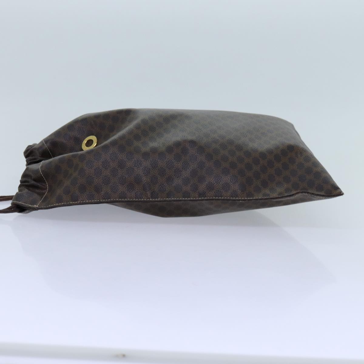 Céline Macadam Brown Canvas Clutch Bag (Pre-Owned)
