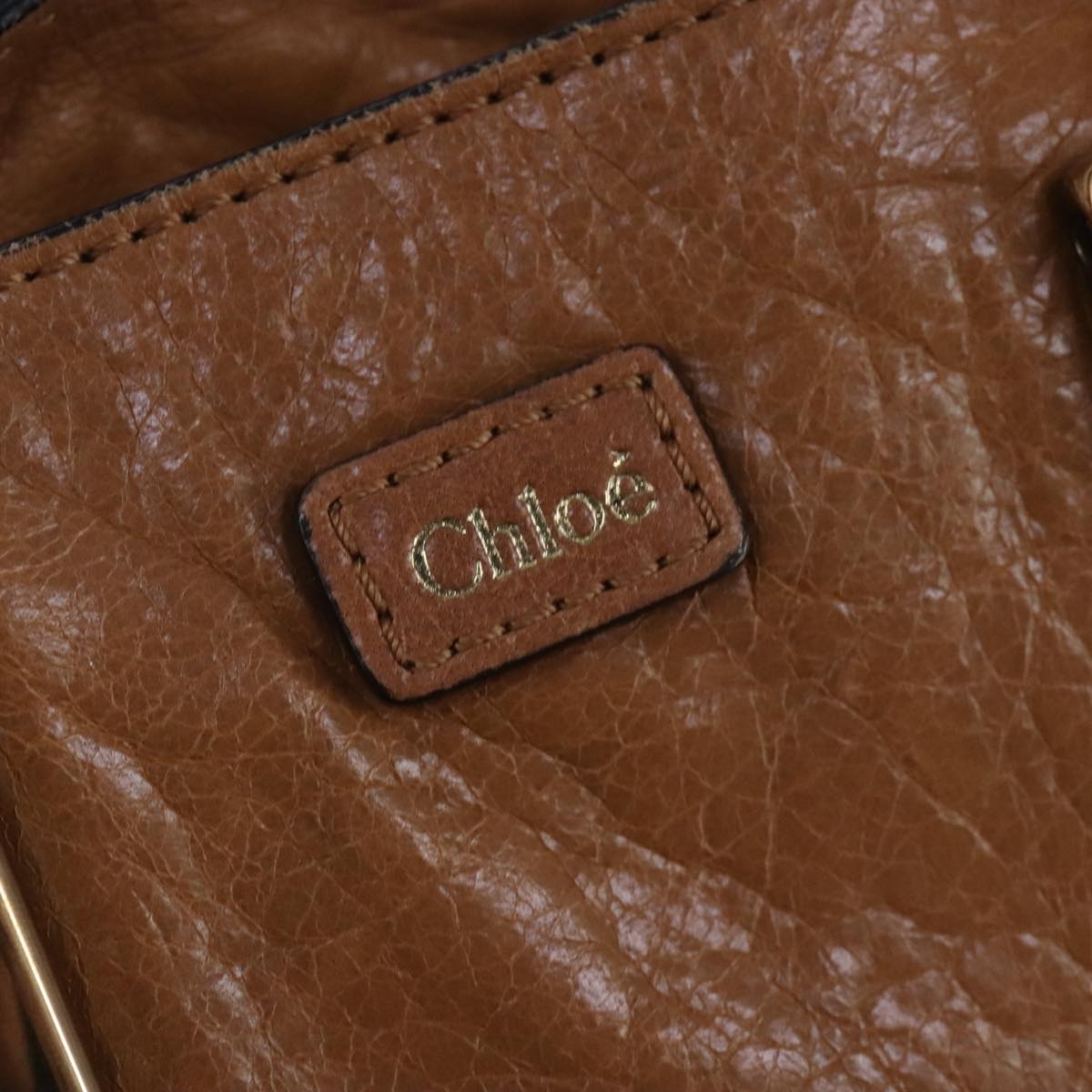 Chloé Paraty Brown Leather Handbag (Pre-Owned)