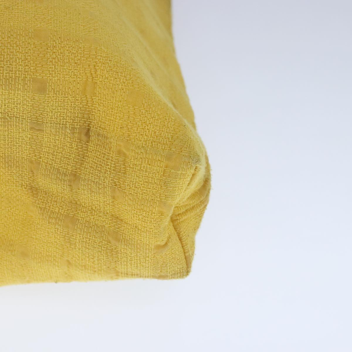 Hermès Yellow Cotton Tote Bag (Pre-Owned)