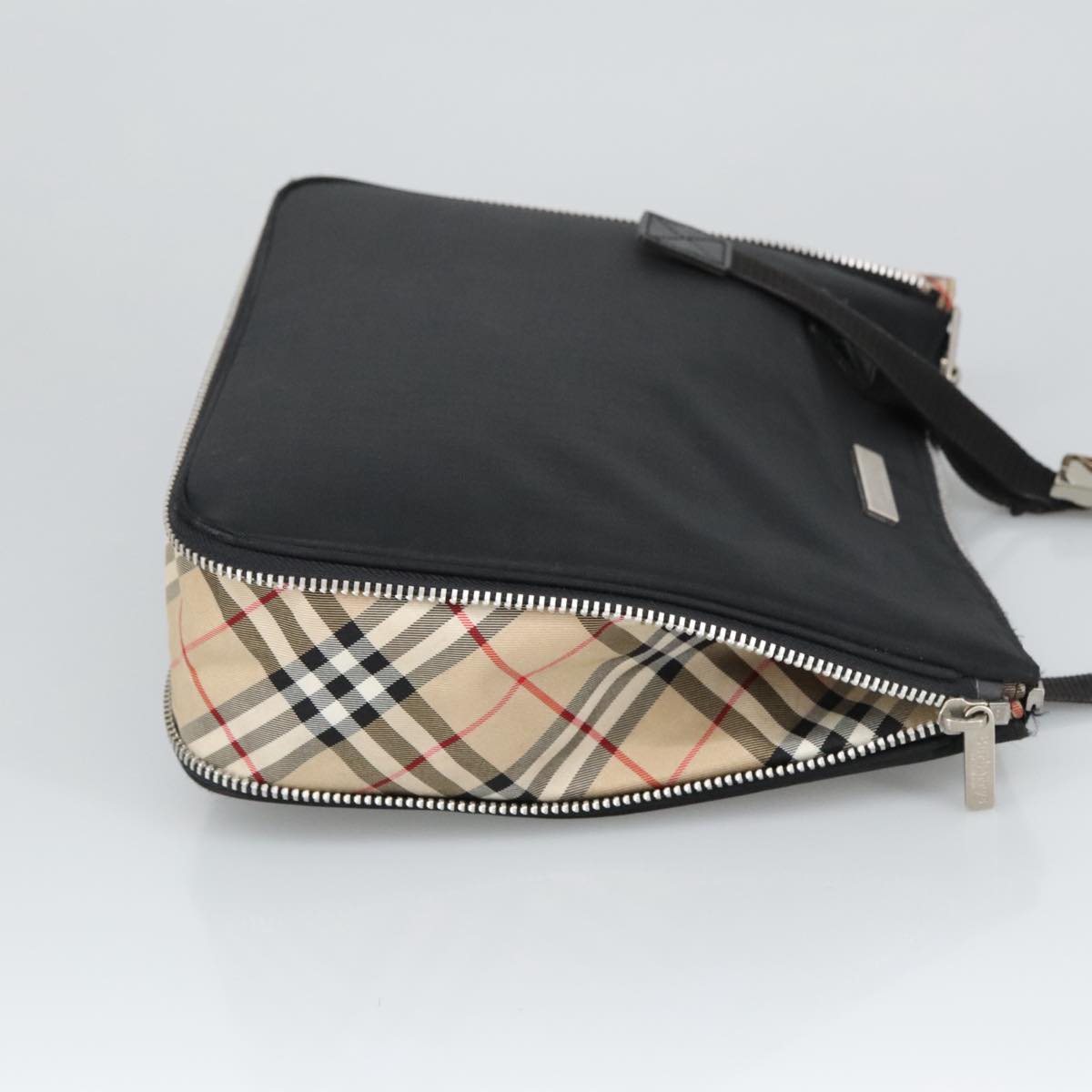 Burberry Black Synthetic Shoulder Bag (Pre-Owned)