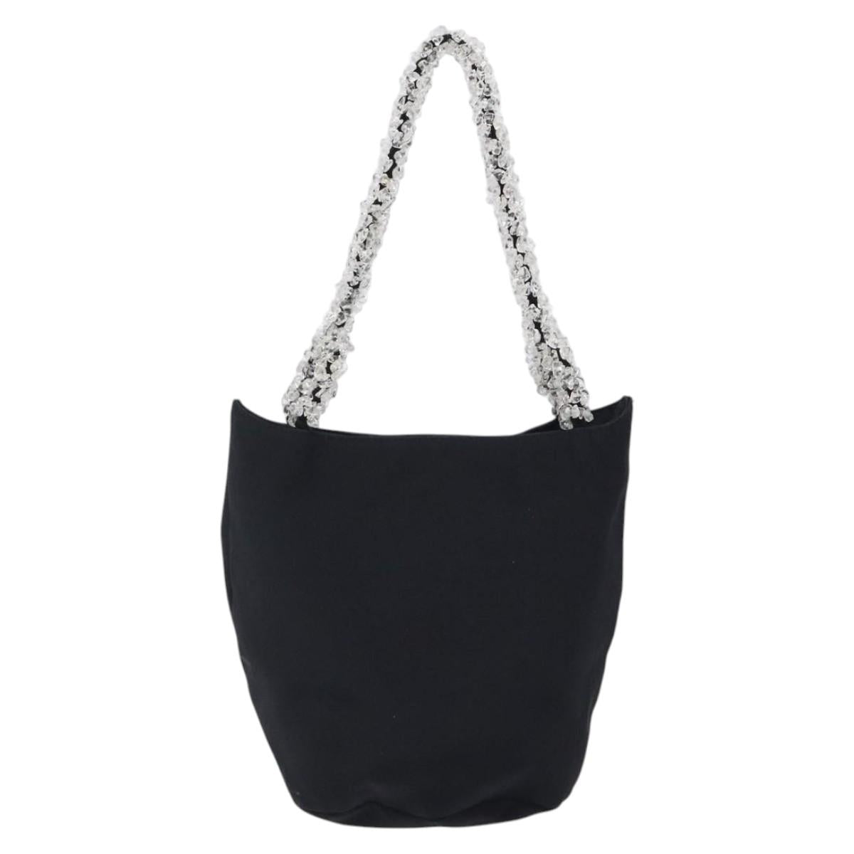 Bottega Veneta Black Nylon Handbag (Pre-Owned)