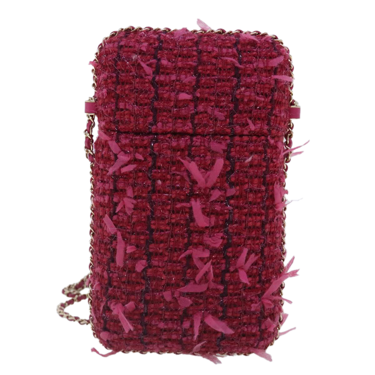 Chanel Pink Cotton Shoulder Bag (Pre-Owned)