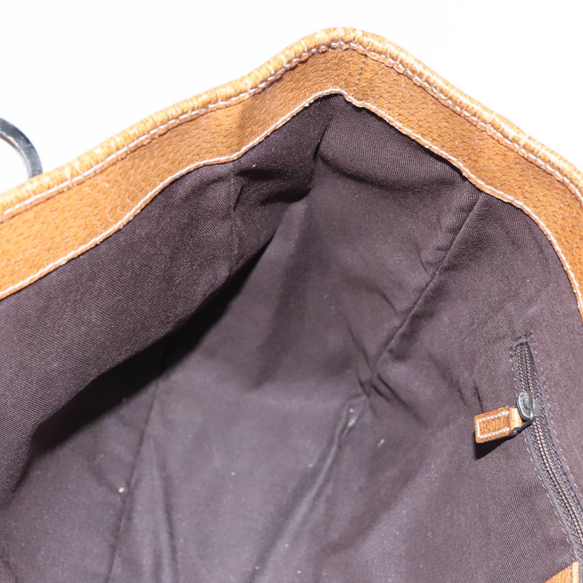 Gucci -- Brown Canvas Handbag (Pre-Owned)