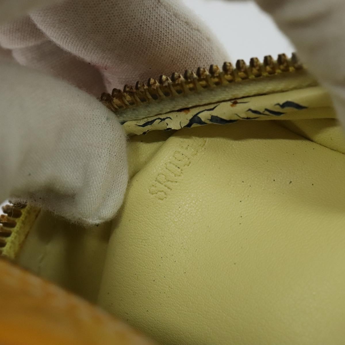 Louis Vuitton Wooster Yellow Patent Leather Shoulder Bag (Pre-Owned)