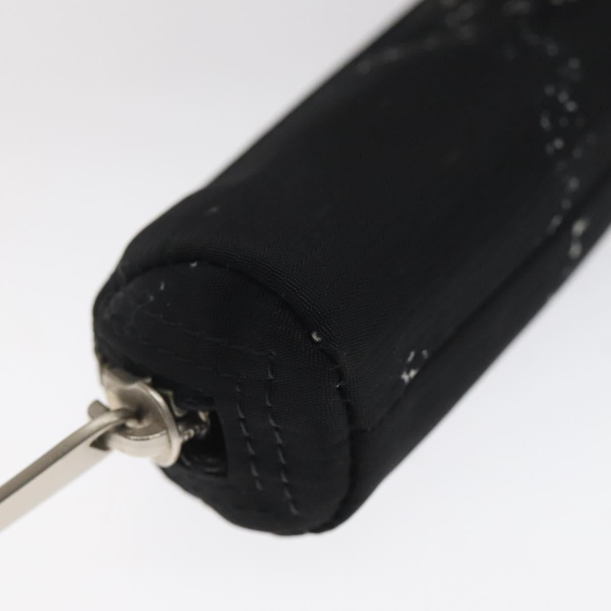 Chanel Travel Line Black Nylon Wallet  (Pre-Owned)