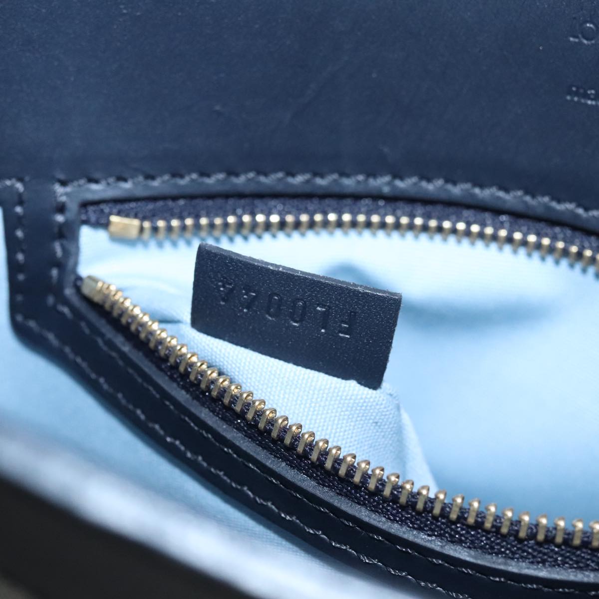 Louis Vuitton Catherine Grey Canvas Handbag (Pre-Owned)
