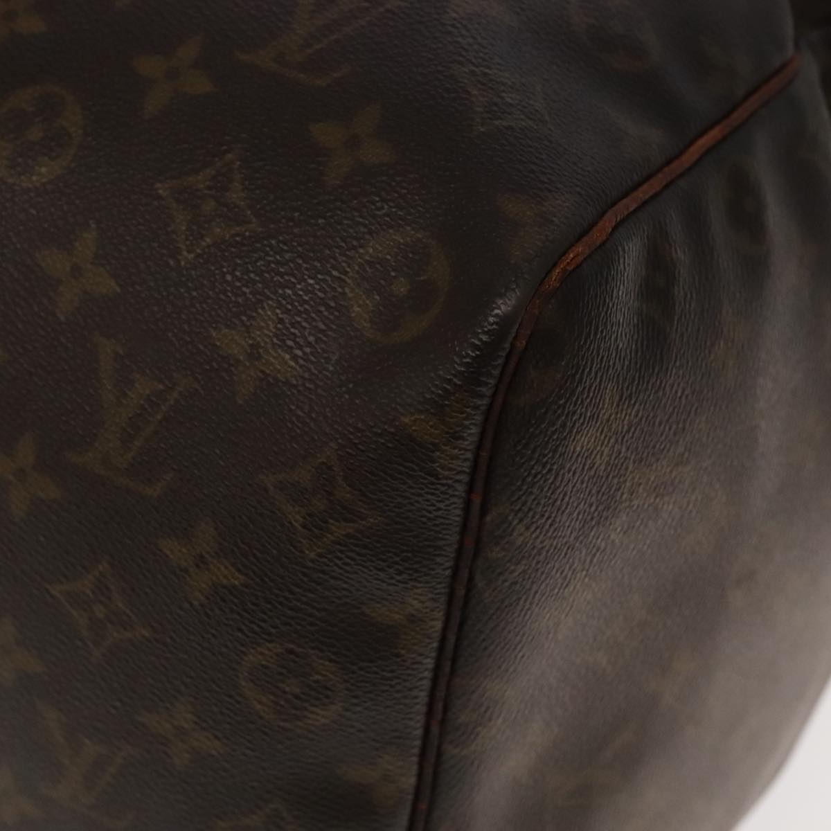 Louis Vuitton Keepall 60 Brown Canvas Travel Bag (Pre-Owned)