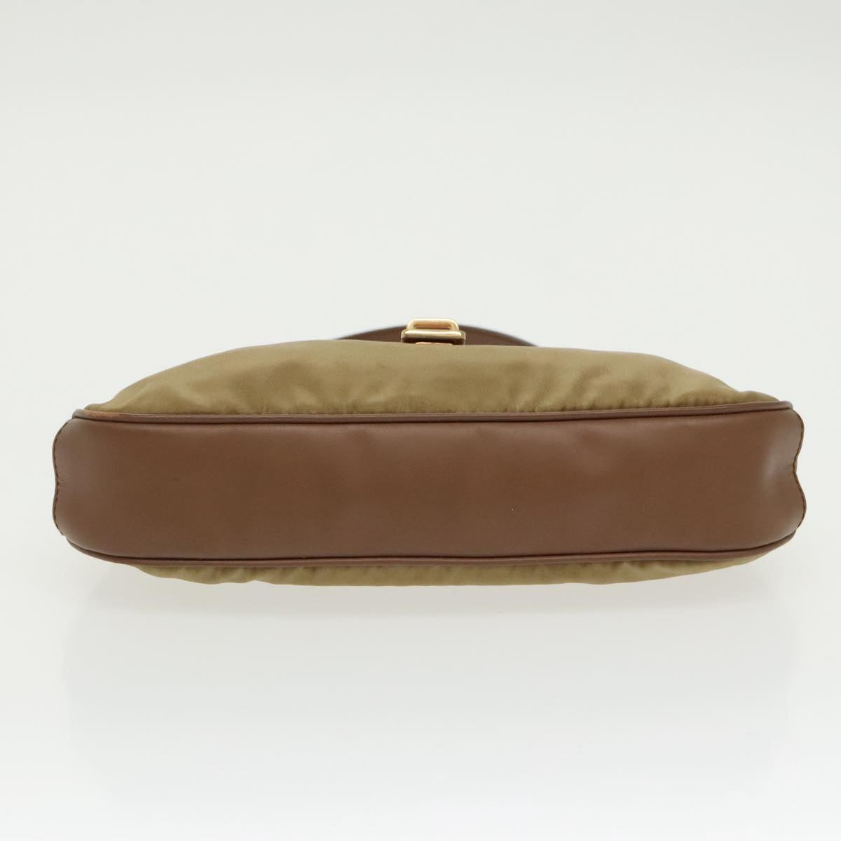 Prada Tessuto Beige Synthetic Handbag (Pre-Owned)