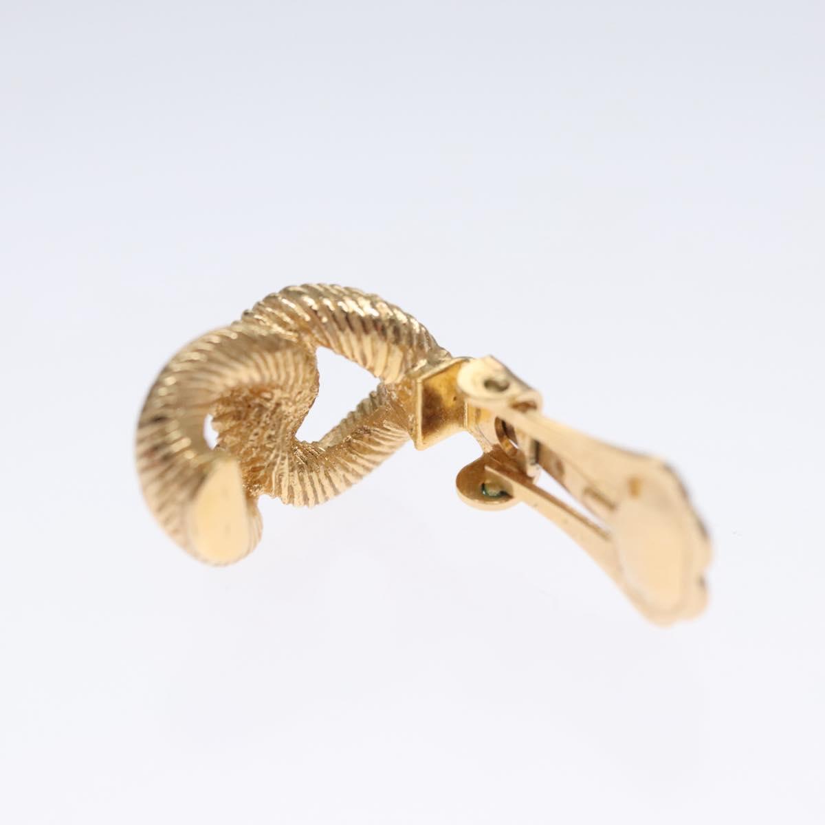 Dior Gold Metal Earring Jewelry (Pre-Owned)