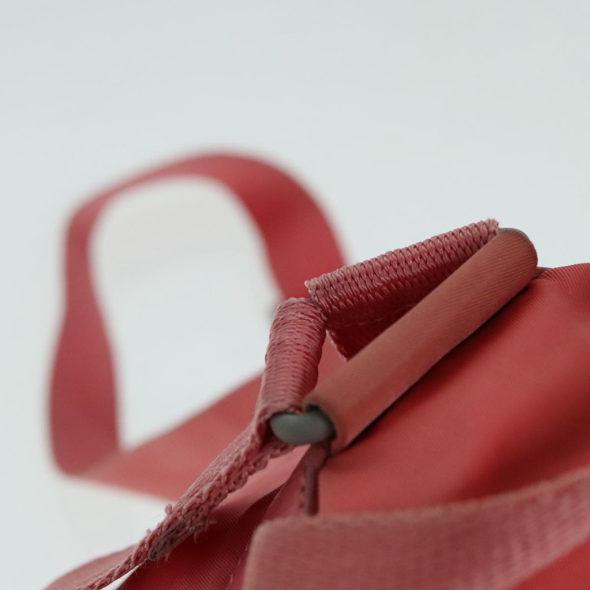 Prada Re-Nylon Pink Canvas Backpack Bag (Pre-Owned)