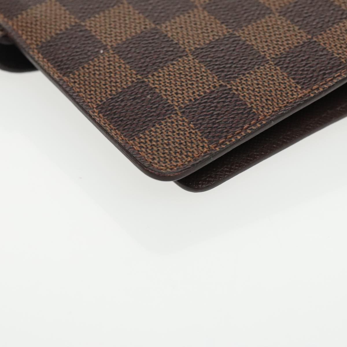 Louis Vuitton Agenda Cover Brown Canvas Wallet  (Pre-Owned)
