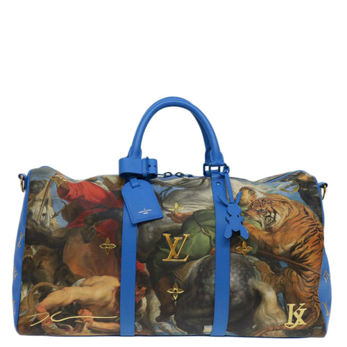 Louis Vuitton Keepall Bandouliere 50 Multicolour Canvas Travel Bag (Pre-Owned)