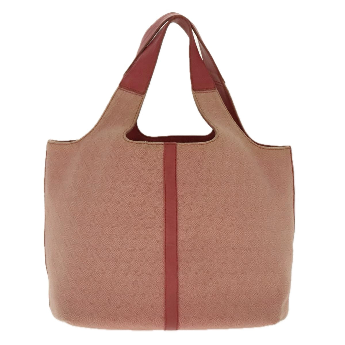 Bottega Veneta Pink Canvas Handbag (Pre-Owned)