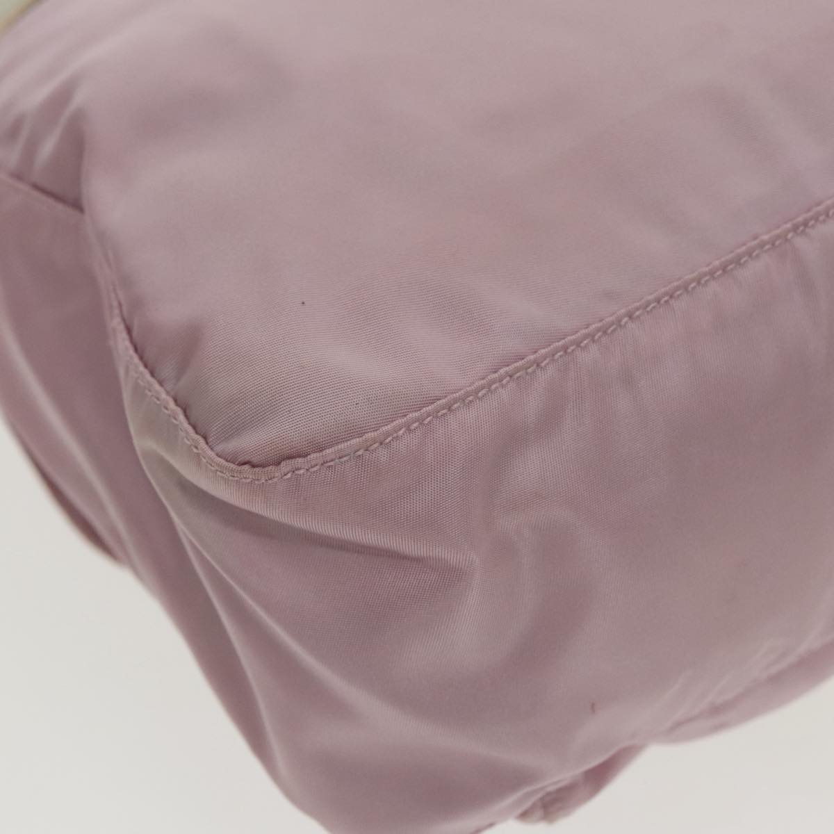 Prada Tessuto Pink Synthetic Shoulder Bag (Pre-Owned)