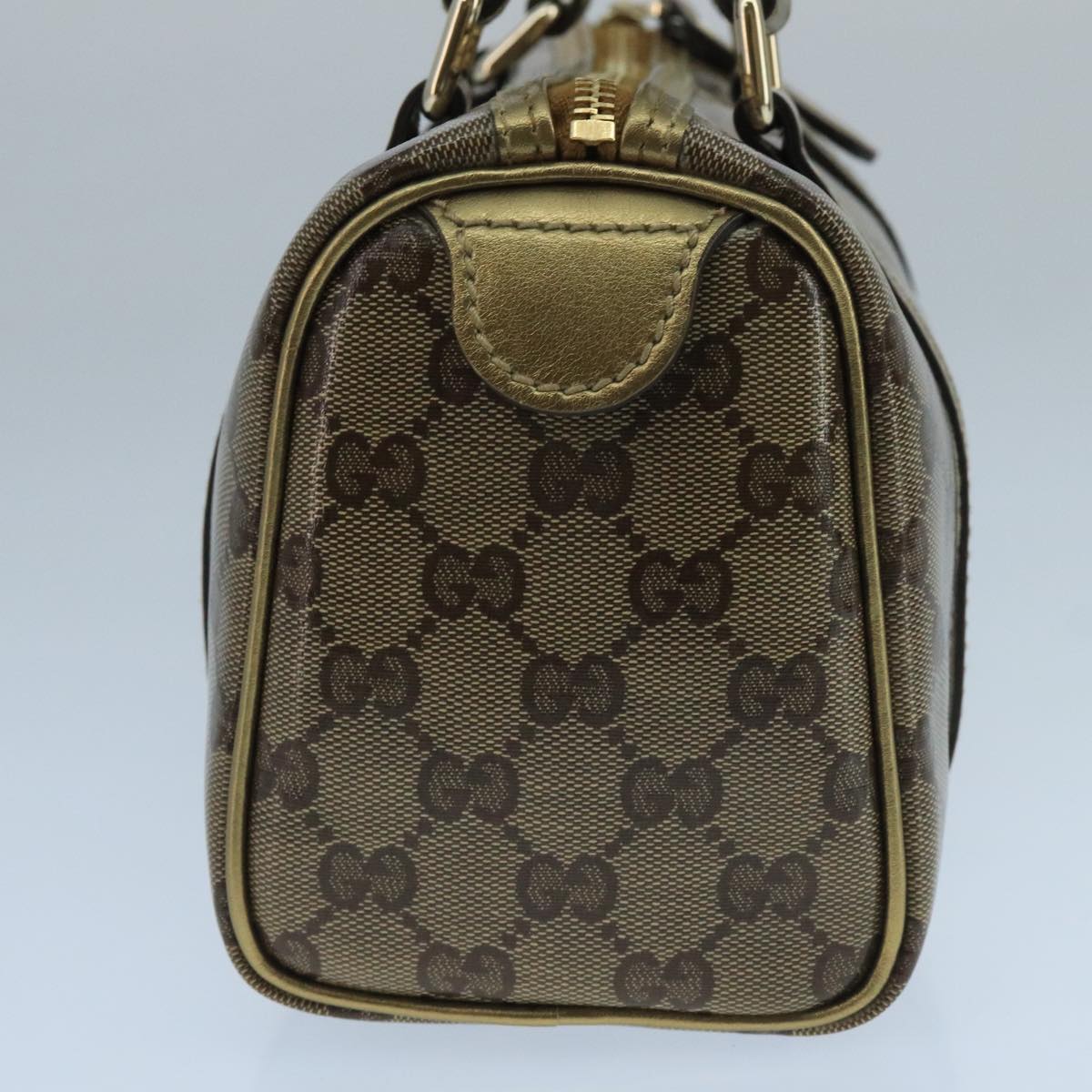 Gucci Gg Canvas Brown Canvas Handbag (Pre-Owned)