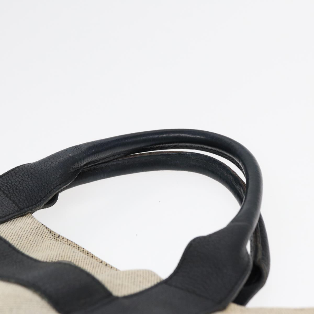 Hermès Arne White Canvas Tote Bag (Pre-Owned)