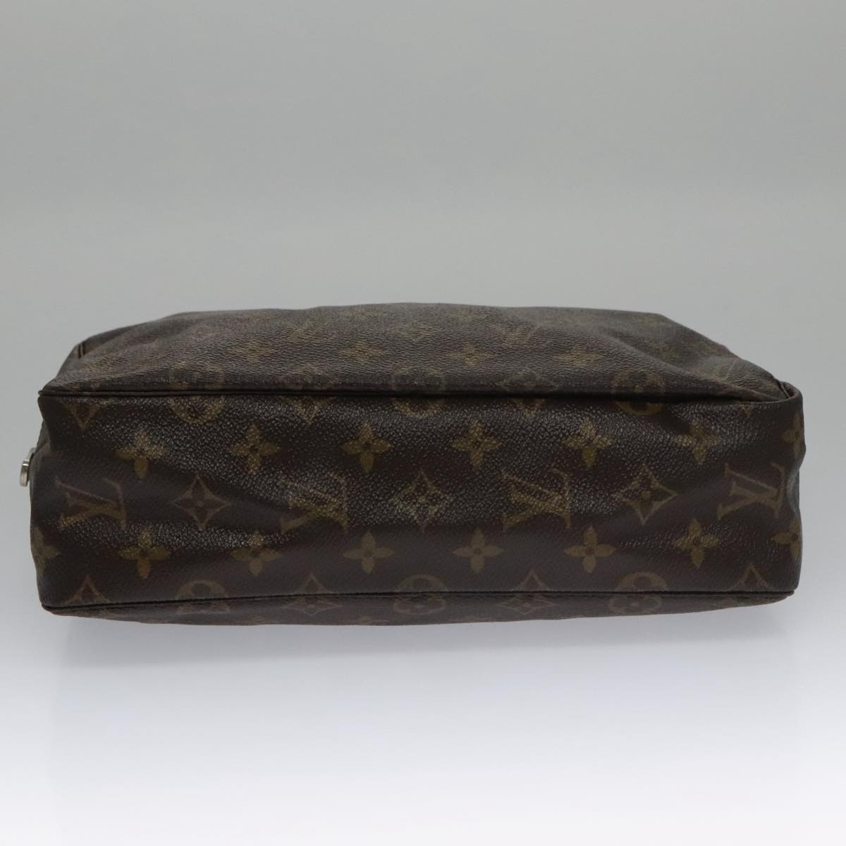 Louis Vuitton Trousse Toilette 28 Brown Canvas Clutch Bag (Pre-Owned)