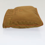Prada Tessuto Khaki Synthetic Clutch Bag (Pre-Owned)