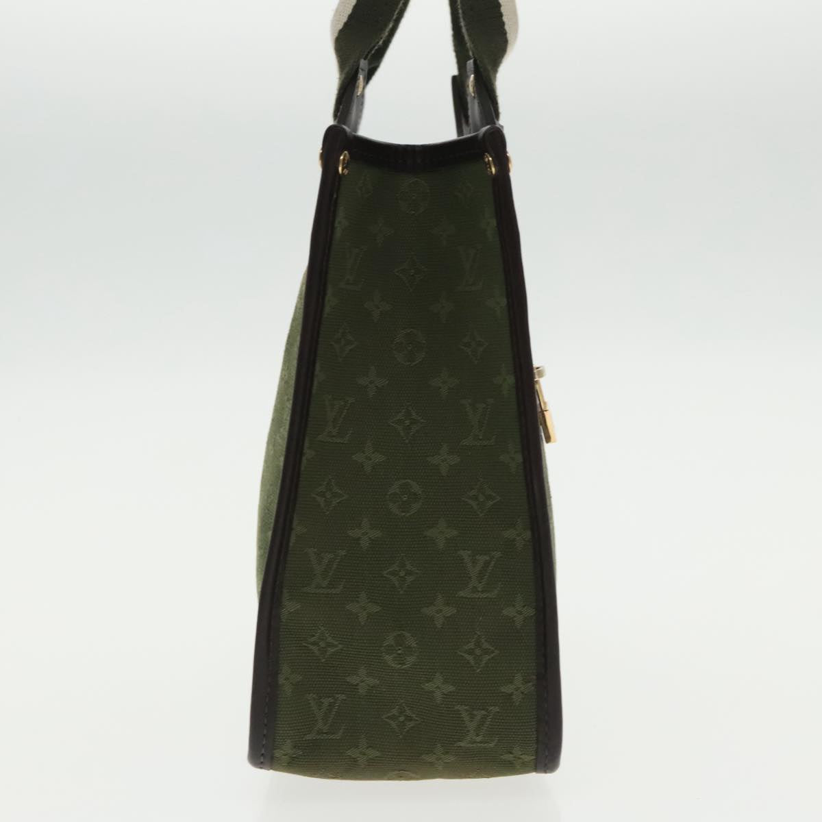 Louis Vuitton Catalina Khaki Canvas Handbag (Pre-Owned)