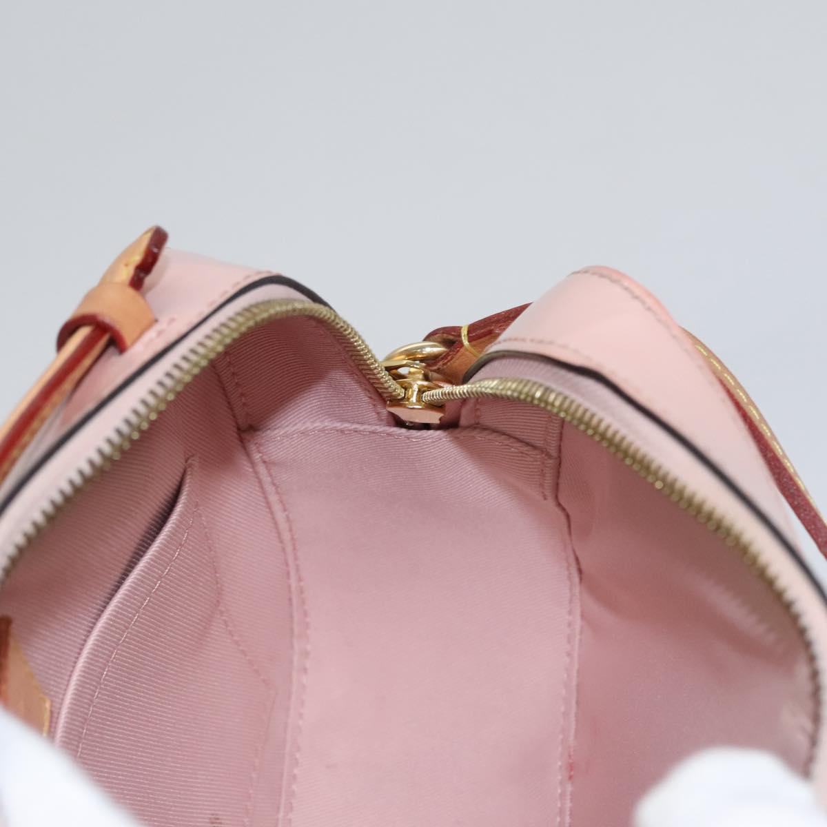 Louis Vuitton Santa Monica Pink Patent Leather Shoulder Bag (Pre-Owned)