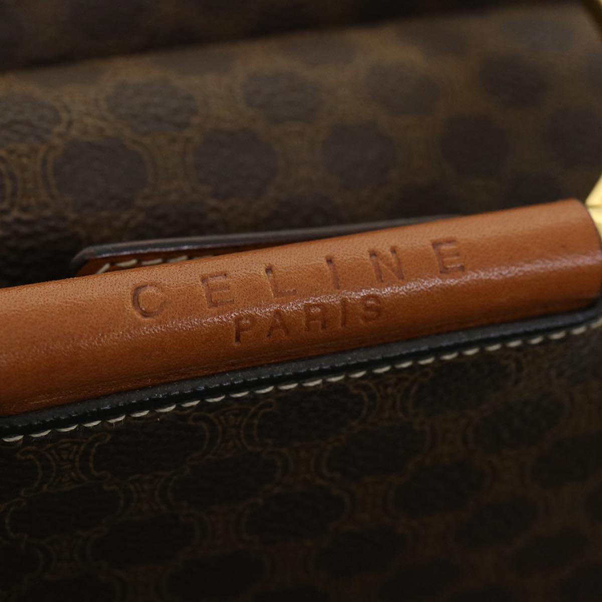 Céline Macadam Brown Canvas Handbag (Pre-Owned)