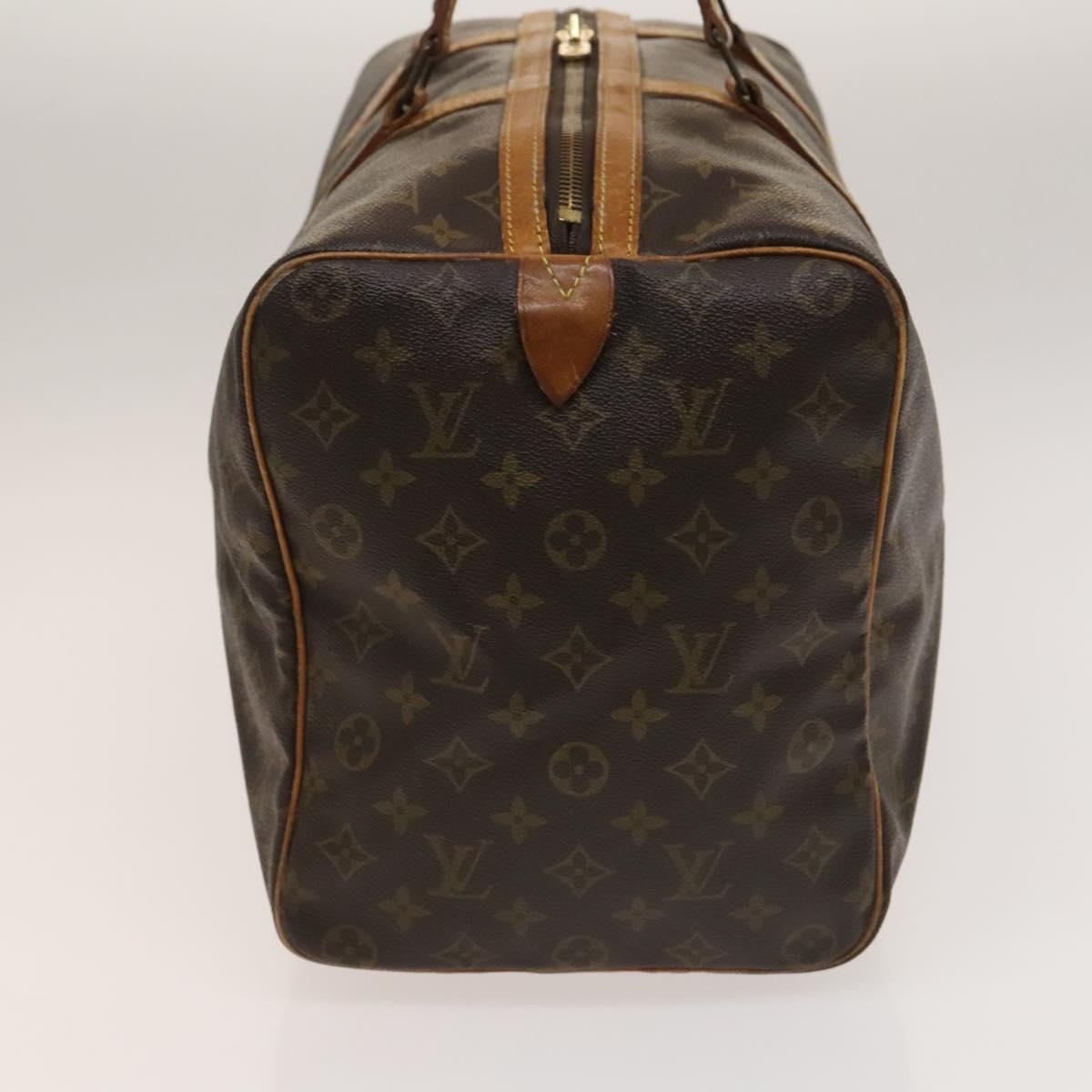 Louis Vuitton Sac Souple Brown Canvas Travel Bag (Pre-Owned)