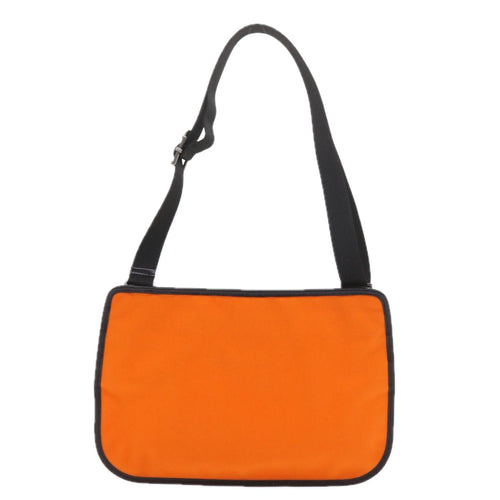 Gucci Orange Canvas Shoulder Bag (Pre-Owned)