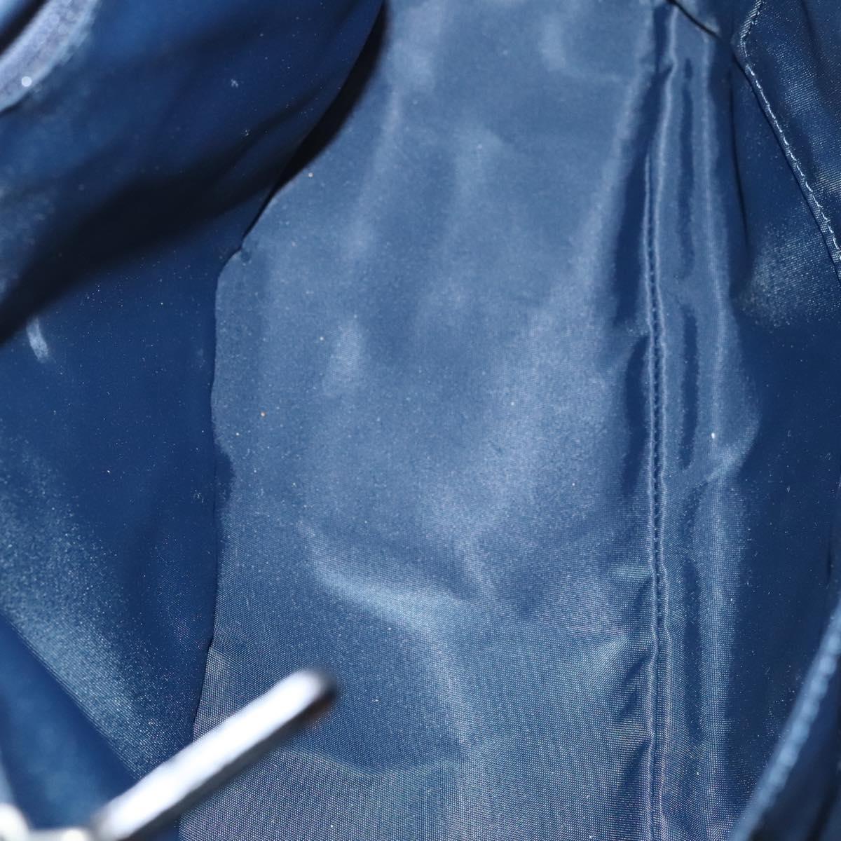 Dior Cd Navy Canvas Handbag (Pre-Owned)