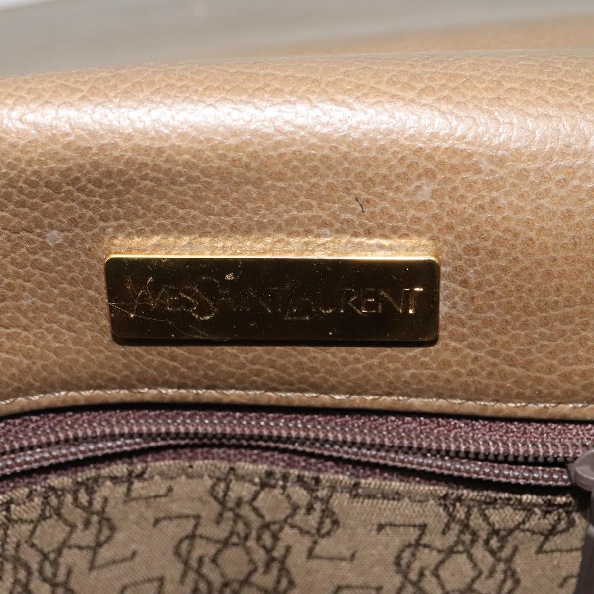Yves Saint Laurent Brown Leather Shoulder Bag (Pre-Owned)