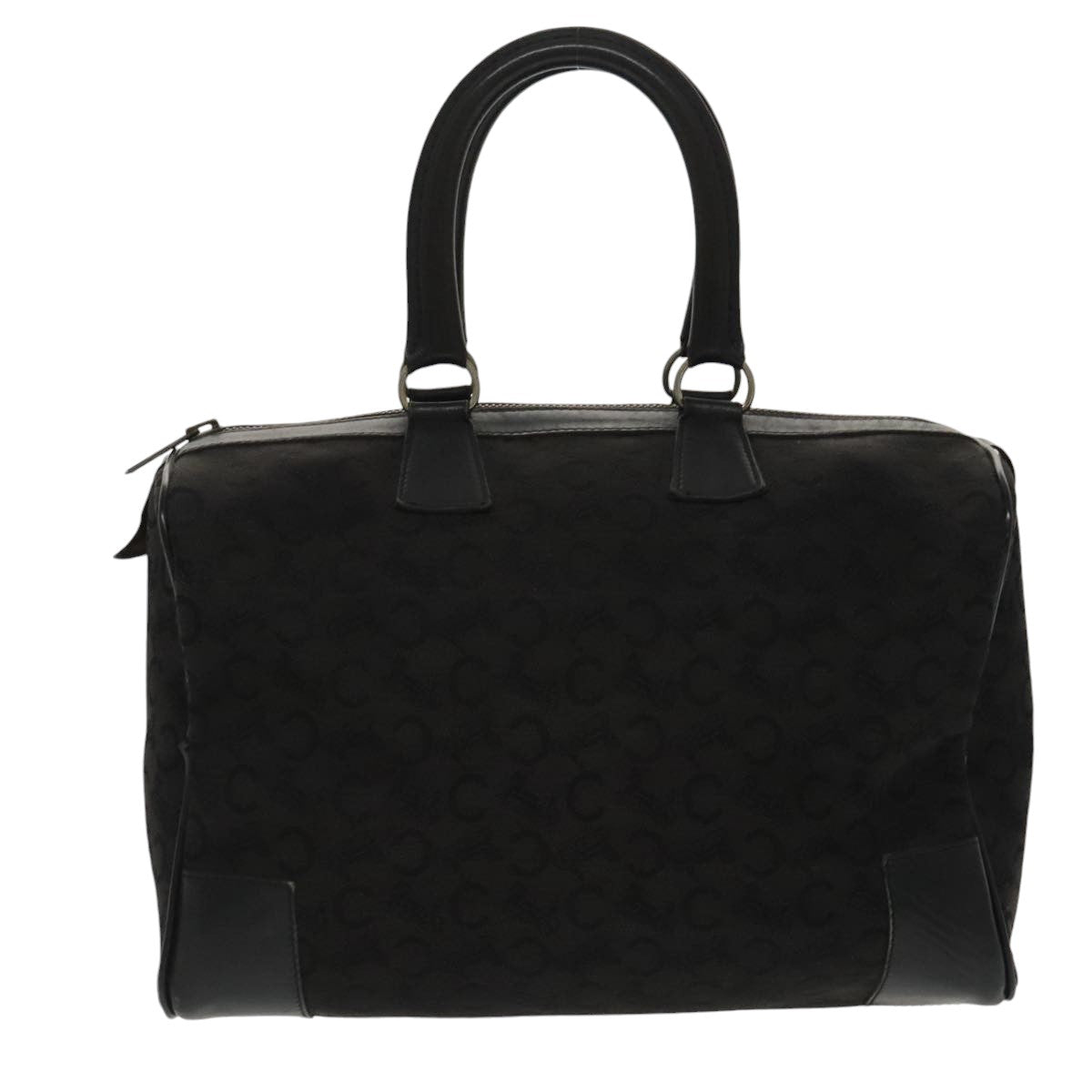 Céline C Black Canvas Travel Bag (Pre-Owned)