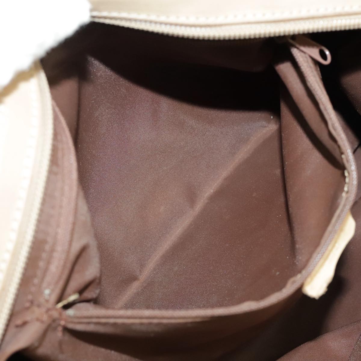 Burberry Nova Check Beige Canvas Shoulder Bag (Pre-Owned)