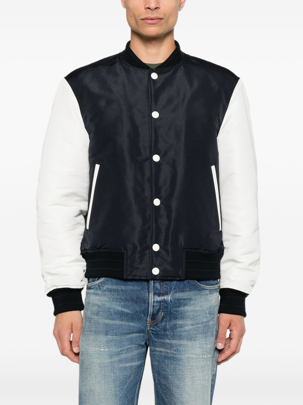 Givenchy Men's Logo Embroidered Windbreaker