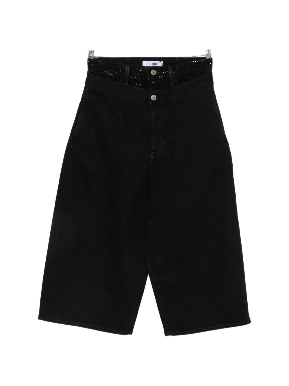 The Attico Women's Shorts Black