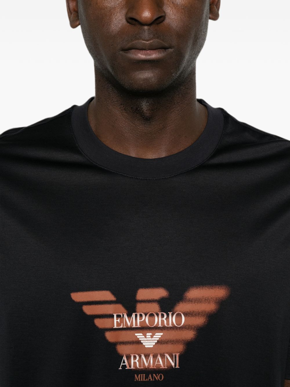 Emporio Armani Men's T-Shirts And Polos Navy